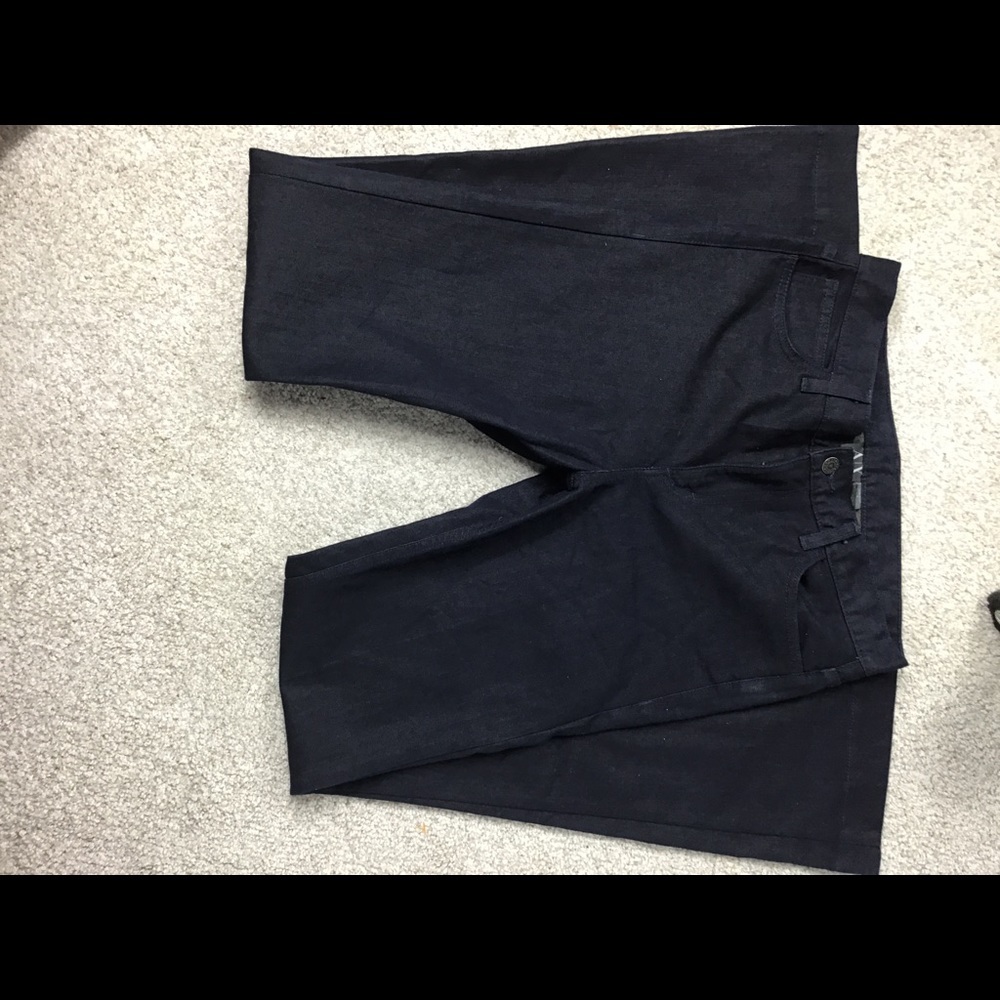 Armani exchange dark blue flare jeans size 8